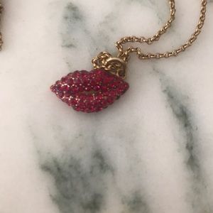 Juicy Couture Lip Necklace